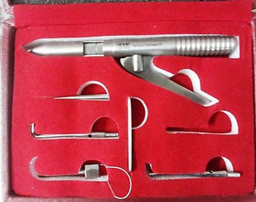 CROWN REMOVER KIT, 1 CHUCK, 5 DRILLS DENTAL INSTRUMENT Tools