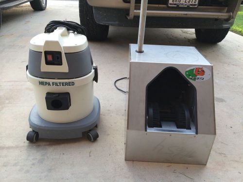 Clean room Shoe Cleaner HEPA Vacuum