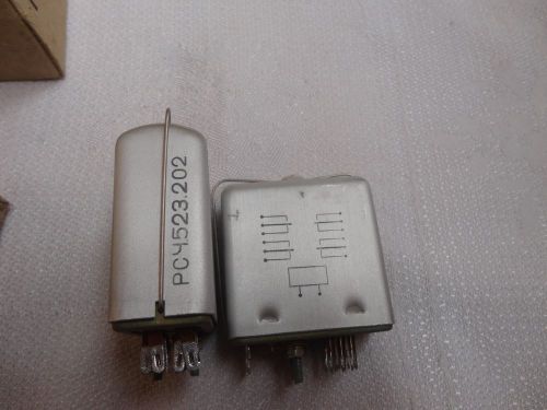 Electromagnetic relays RSCH52 Rare Soviet USSR 2pcs NEW