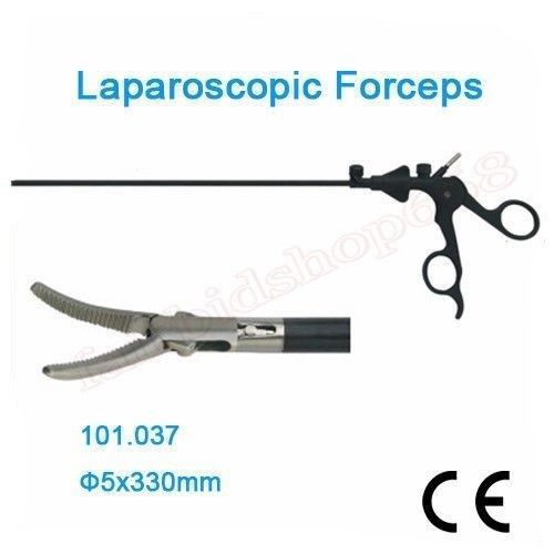 CE Maryland Dissecting Forceps Curved 5X330mm Laparoscopic Forceps Endoscopy