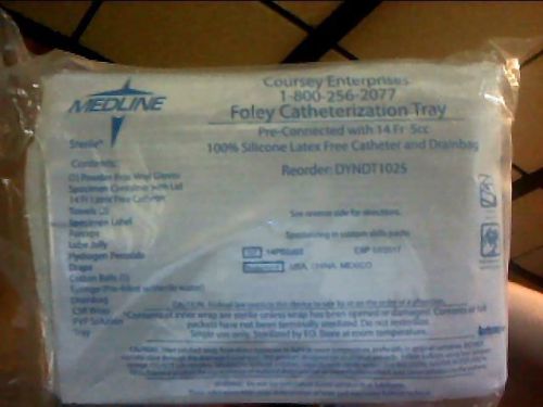 Medline Foley Catheterization Tray For Practice