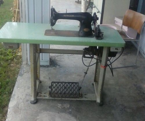 Industrial singer sewing machine