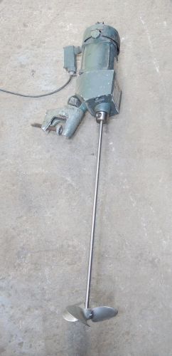 1/3 hp lightnin clamp on mixer, model nd 1 &#039;&#039;explosion proof&#039;&#039; for sale