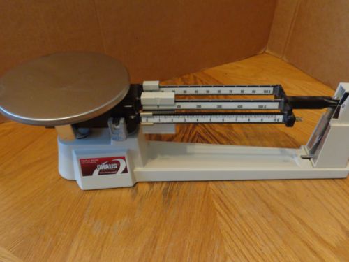 OHAUS TRIPLE BEAM BALANCE SCALE 700/800 SERIES, 2610g-5lb 2 oz capacity