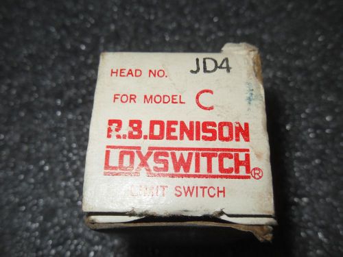 (V31-4) 1 NIB RB DENISON LOXSWITCH JD4 LIMIT SWITCH HEAD