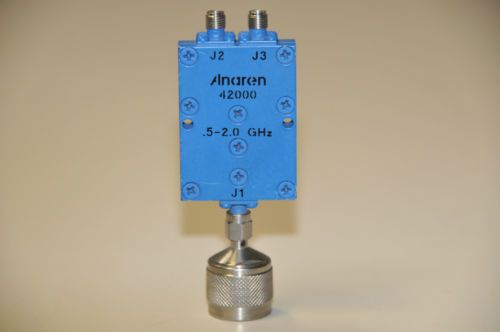 ANAREN 42000 POWER DIVIDER 2-WAY POWER SPLIT SMA CONNECTIONS .5-2.0 GHZ