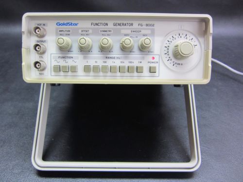 GOLDSTAR FG-8002 Analog Sweep Pulse Function Generator 2 Mhz 0.02 Hz *QTY*