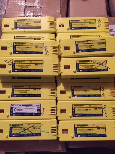 LOT OF 18 BATTERY CARDIAC SCIENCE POWERHEART G3 9146 INTELLISENSE AED CORE PARTS