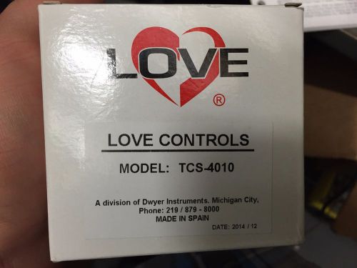 TCS-4010 LOVE Temperature Switch, SPDT, 110VAC