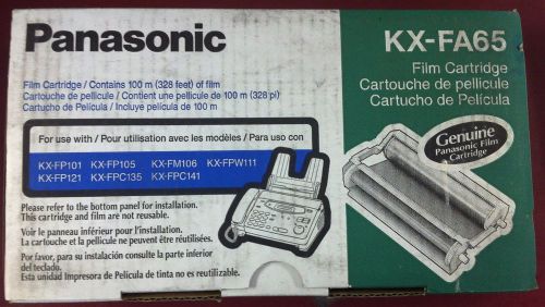 PANASONIC KX-FA65 GENUINE  Film Cartridge KX-FP101 KX-FP121 KX-FP105 NEW