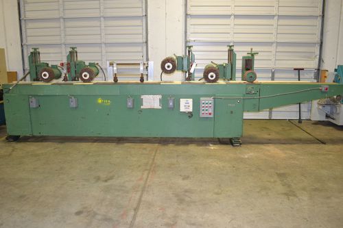 4 Head Infeed Profile Sander, Variable Speed