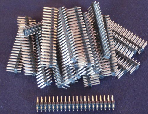 Header 40 pin dual row 2x20 pin tin breakable (25 pcs) for sale