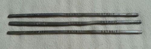 Lot of 3 HEWITT 50-50 DETROIT Lead Alloy Solder Bars, 1 lbs, 2.5 oz, NOS