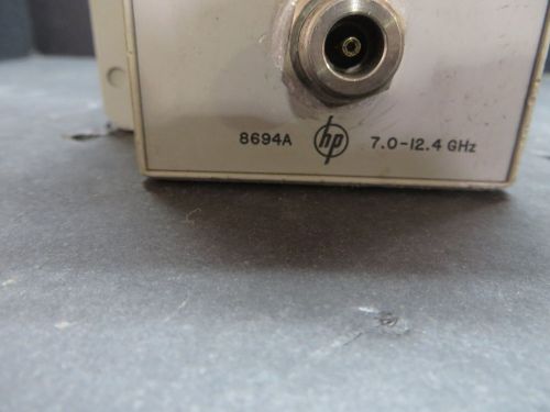 Agilent HP 8694A  Sweep Oscillator Modules 8.0 -12.4 Ghz ID #26077 KHDG