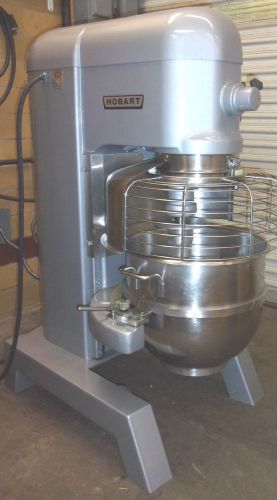 Very Nice Reconditioned Hobart 80 qt Mixer Model L-800 w Bowl Guard  60 qt H-600