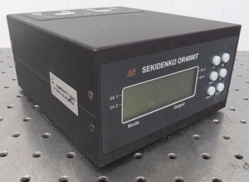 C127717 Advanced Energy Sekidenko OR4000T 3-Channel Optical Fiber Thermometer