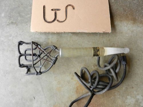 L&amp;H model 54 electric livestock branding iron western wood branding decor