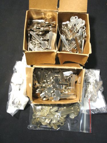 Lot Of 180 Best Key Blanks by Ilco LOCKSMITH- B,C,D,F