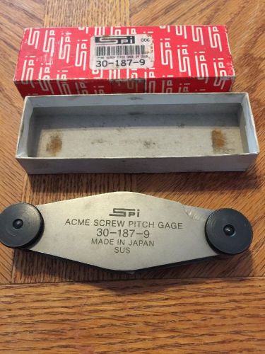 ACME SCREW PITCH GAGE   SPI # 30-187-9