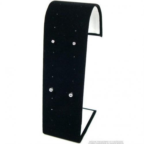 Stud Earring Display Black Velvet Showcase Part