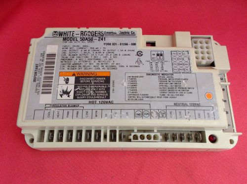 Oem white-rodgers control module model 50a50-241 york 031-01266-000 ++tested++ for sale