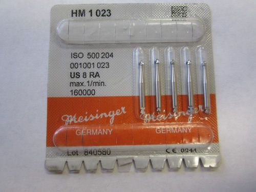 Meisinger Carbide Bur RA  / Latch # 8 Pack of 5