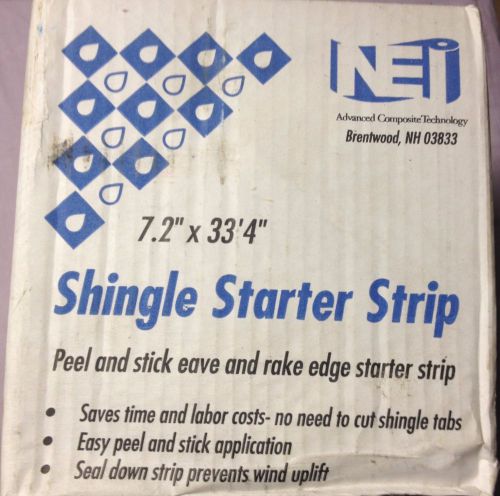 NEI Start-A-Roll Shingle Starter Strip 7.2&#034; X 33&#039;.3&#034; With self adhesive