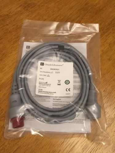 Edwards Lifesciences Truwave Reusable Transducer Cable PX1800 896083021