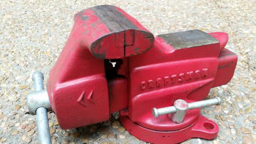 VINTAGE CRAFTSMAN Swivel Vise w Anvil &amp; Pipe Jaws 506-51801 MADE IN USA