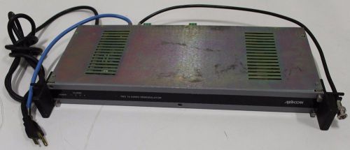 Macom PAC 12 Industrial Alarm Program Broadcast 4-Channel Audio Demodulator 1U