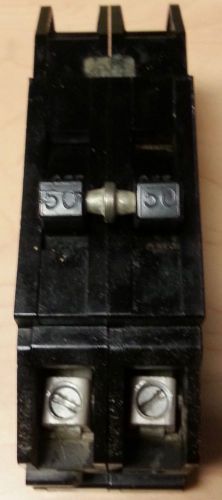 Zinsco QCP50 Type Q  QCP Feed-Thru Breaker 2 Pole 50 Amp 240V Q250