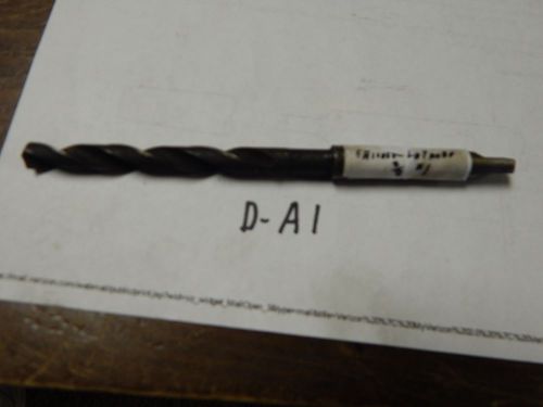 Chicago/Latrobe 3/8&#034; x # 1 Taper Shank Drill Bit