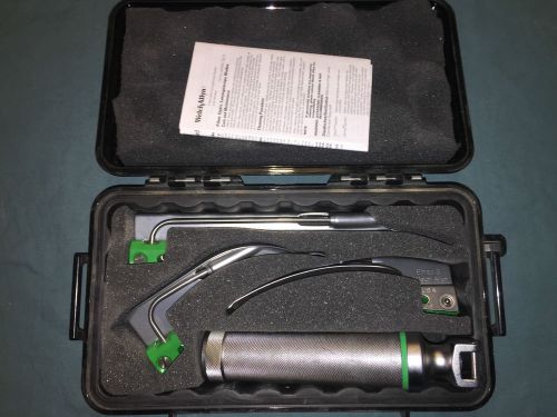 Welch Allyn Laryngoscope Set Mil 5072