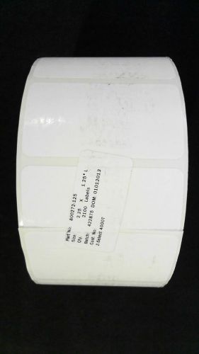 Zebra Z-Select 4000T Thermal Transfer Label Roll 2.25&#034;x1.25&#034; White CHOP