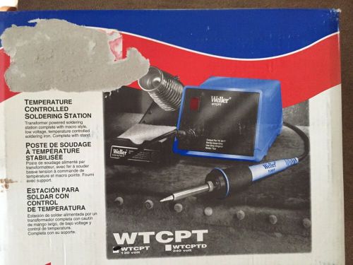 WELLER WTCPT 120 VOLT TEMPERATURE CONTROLLED SOLDER STATION