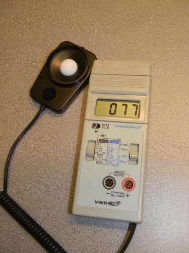 Vwr light meter with outputs 62344-944 for sale