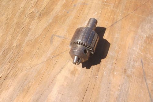 MACHINIST JACOBS 2A DRILL CHUCK 0&#034;- 3/8&#034;, 0-10mm CAPACITY  jacob 2