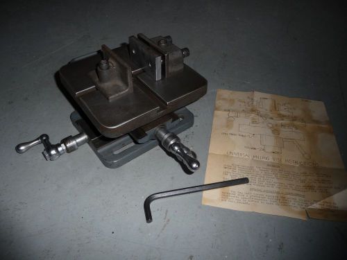 Atlas XY Comp Vise for Lathe, Milling Machine, Drill Press, Shaper, Grinder etc.