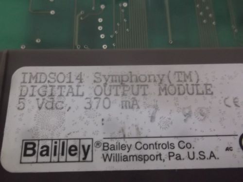 BAILEY IMDSO14 DIGITAL OUTPUT MODULE *USED*