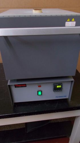 THERMO SCIENTIFIC F48028 MUFFLE FURNACE 1200°C ASHING HEAT TREATING LAB CHEMIST