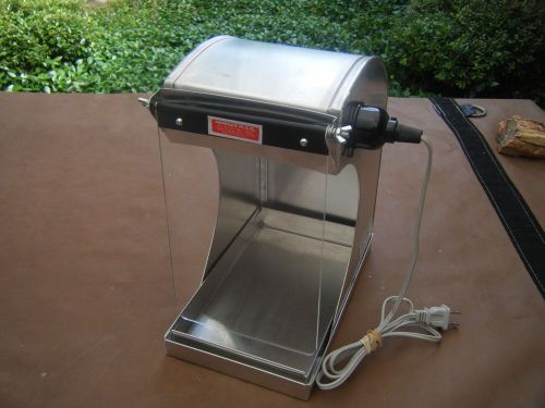 Handler Lighted Aluminum Splash-Hood with Tray / Light on Right Side / NICE!!!