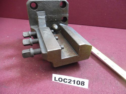 LATHE TURRET TOOL HOLDER BLOCK warner &amp; swasey  LOC2108