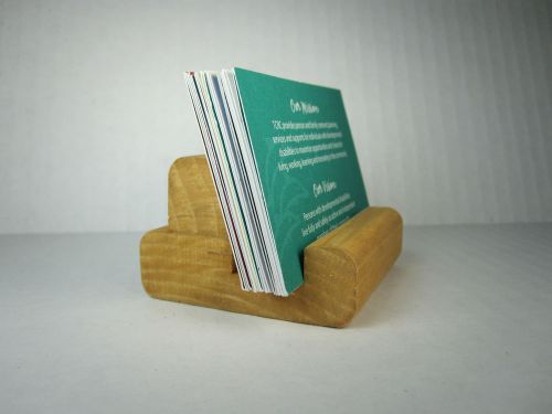 Wooden Business Card Holder