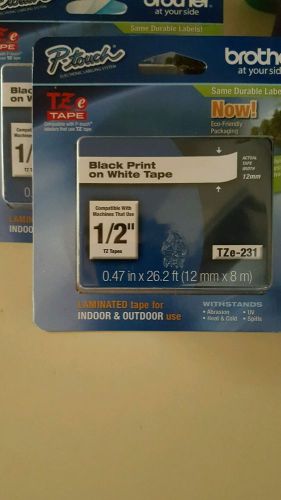 Brother P-Touch TZ-334 Label Tape TZe334 TZ334 TZe-334 *Genuine Brother*