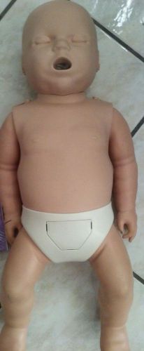 Infant Manikin Prestan Pediatric CPR Training &amp; American Heart Assoc. BLS Manual