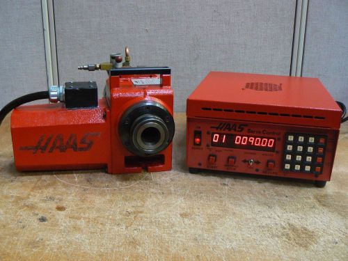 HAAS HA5C 17 PIN INDEXER AIR PNEUMATIC CLOSER + HAAS SERVO CONTROLLER