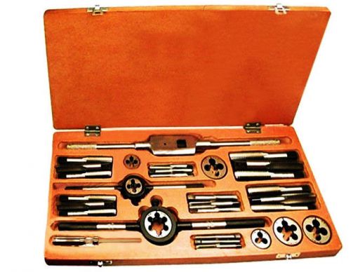 TAP AND DIE SET 1/8 TO 1/4 BRITISH STANDARD WHITWORTH- BOXED COMPLETE BSW@SF