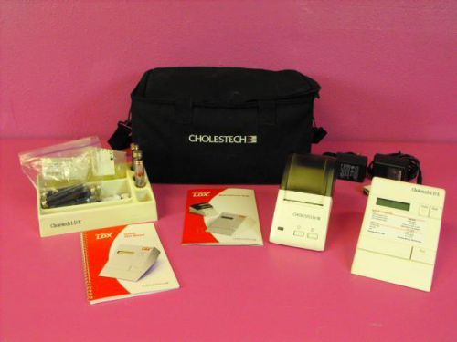 Cholestech ldx cholesterol  analyzer tc hdl glucose tests printer &amp; accessories for sale