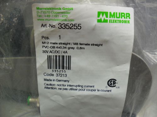 Murr-Elektronik-335255-M12-male-straight-M8-female-straight    free ship