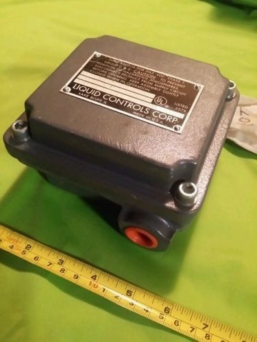 Liquid Controls Snap Switch Part # 46283 (15 AMP 125/250 VAC 3/4 HP 125VAC)